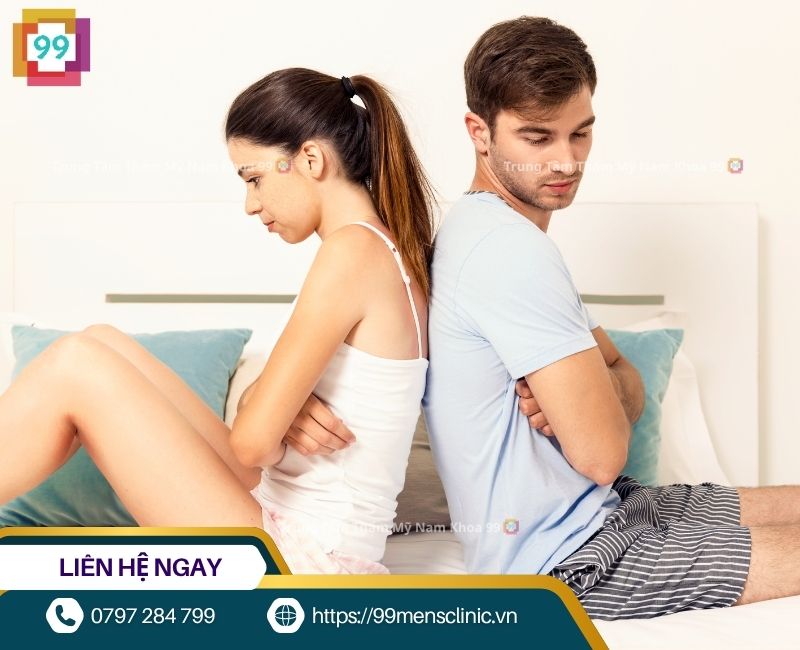 Không nên quan hệ tình dục khi chồng bị viêm bao quy đầu