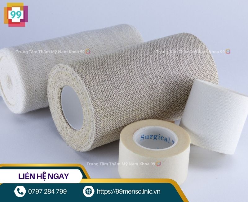 Thay băng gạc đều đặn để hạn chế nhiễm trùng