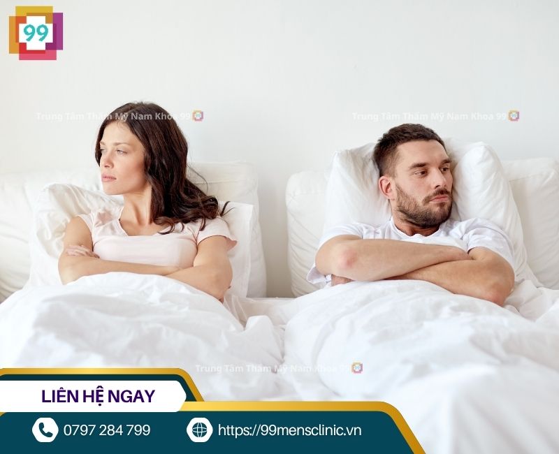 Viêm bao quy đầu ảnh hưởng đến chuyện chăn gối