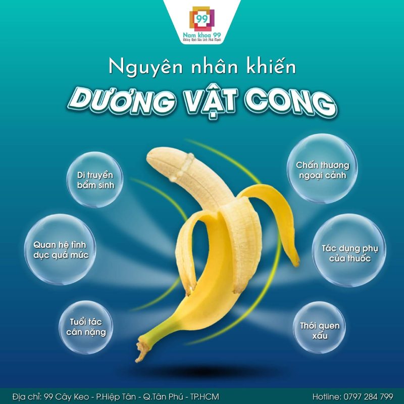 cậu nhỏ cong xuống có sao không