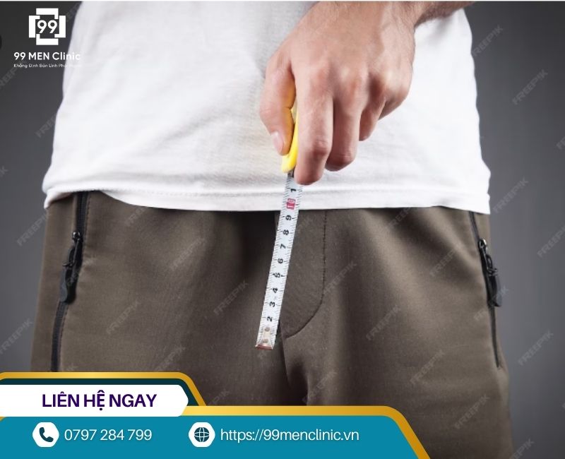 Độ dài dương vật đạt chuẩn là bao nhiêu