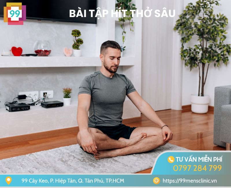 Bài tập hít thở sâu chữa xuất tinh sớm