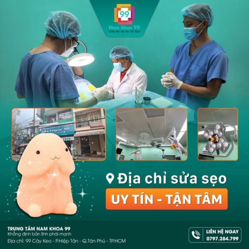 99 MEN's clinic là địa chỉ điều trị sẹo sau cắt bao quy đầu hiệu quả với phương pháp hiện đại hàng đầu