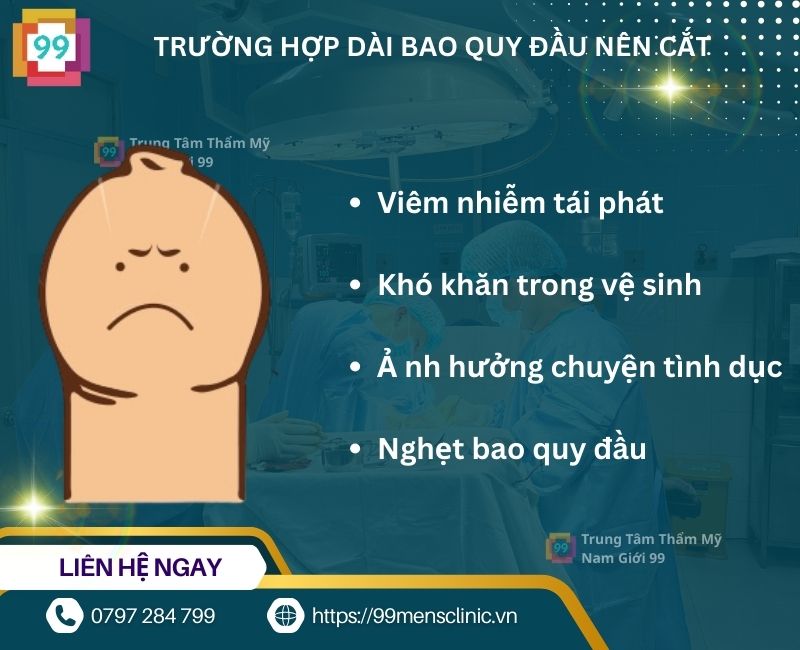 Bao quy đầu dài có nên cắt không