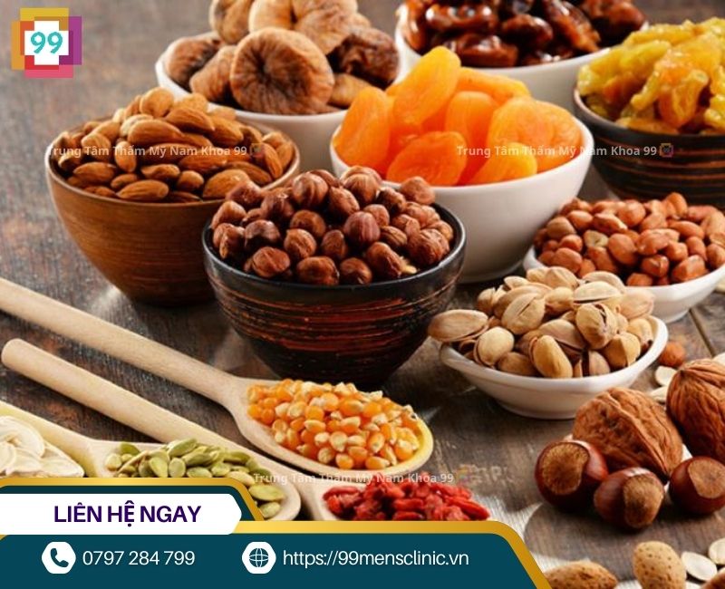 Các loại hạt cần bổ sung