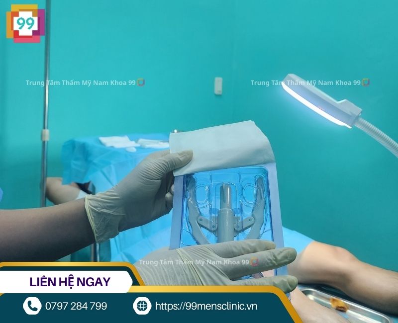 Tiểu phẫu dài bao quy đầu cho khách tại 99