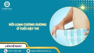 Rối loạn cương dương ở tuổi dậy thì