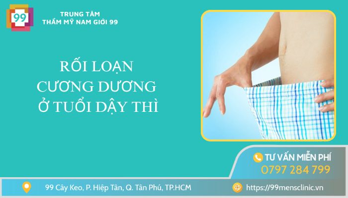 Rối loạn cương dương ở tuổi dậy thì