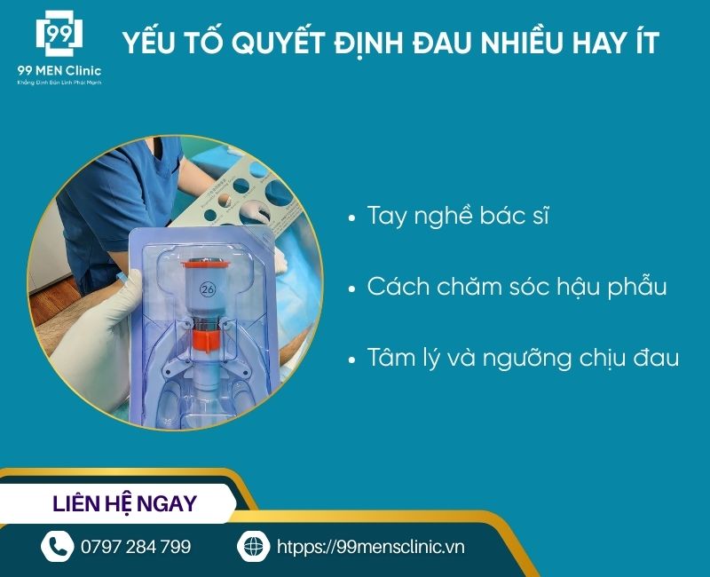 Yếu tố quyết định đến đau nhiều hay ít