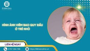 Hình ảnh viêm bao quy đầu ở trẻ nhỏ