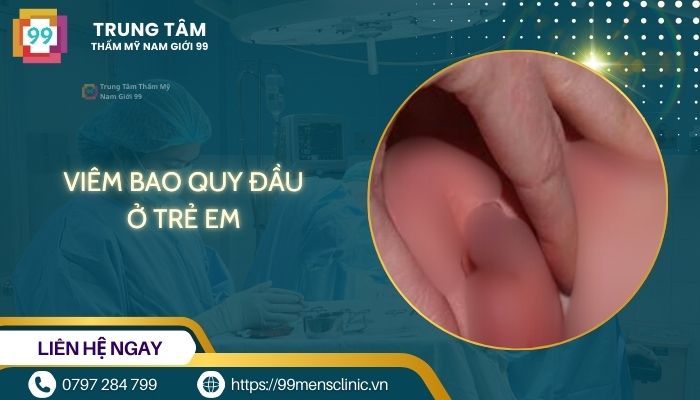 Viêm bao quy đầu ở trẻ em