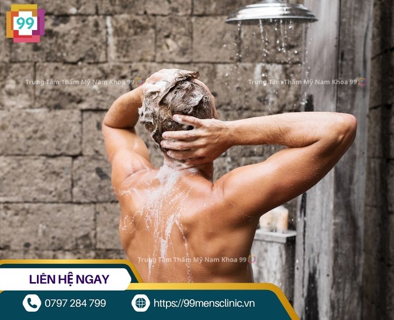 Vệ sinh đúng cách khi bị viêm bao quy đầu