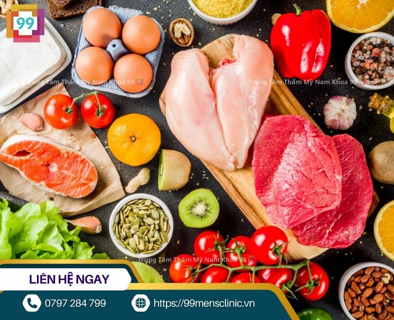 Chế độ ăn uống hợp lý hỗ trợ điều trị viêm bao quy đầu