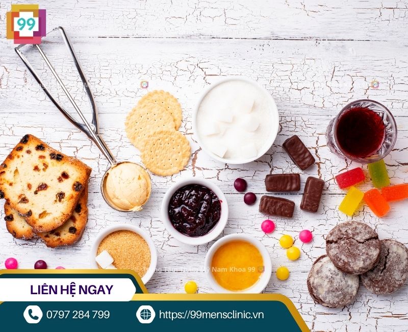 Đồ ăn nhiều đường cần tránh