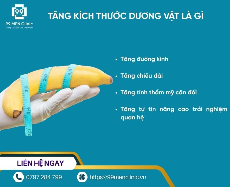 Tăng kích thước dương vật là gì