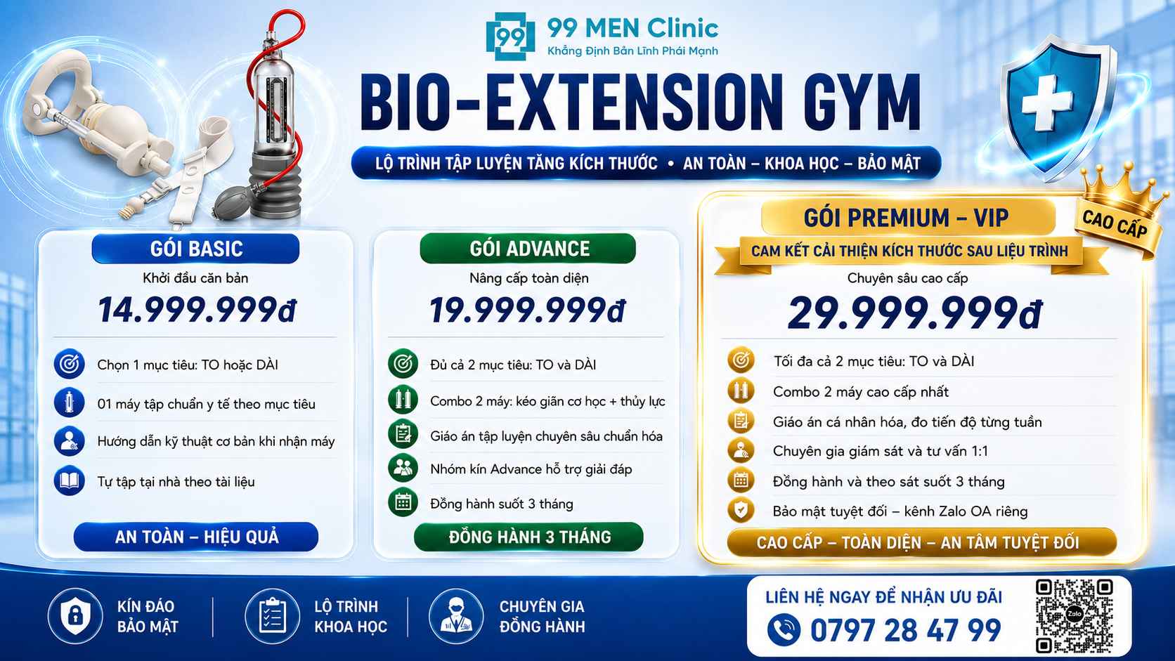 Bảng giá Bio Extension Gym
