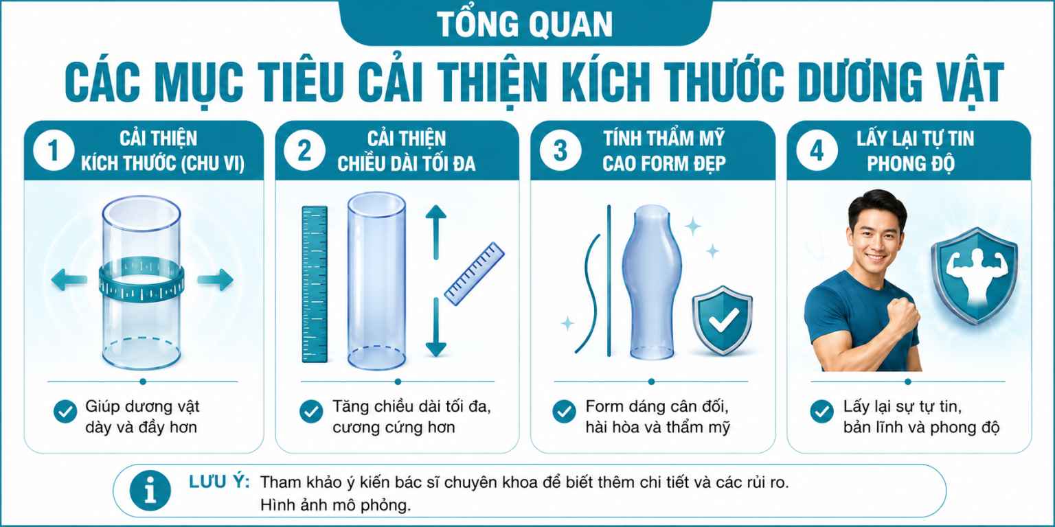 Tăng kích thước dương vật là gì