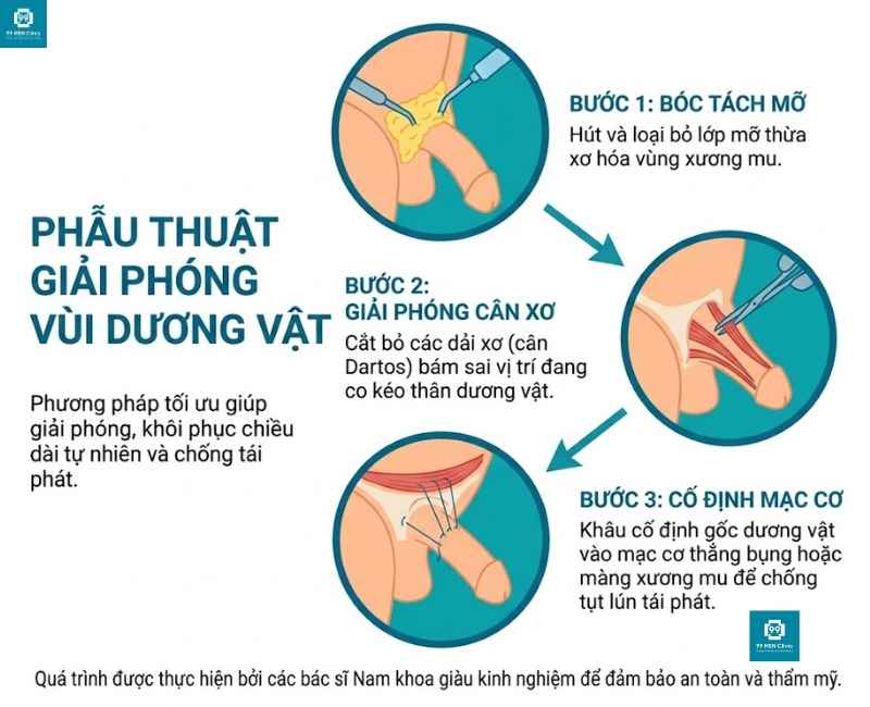 Phẫu thuật giải phóng vùi dương vật